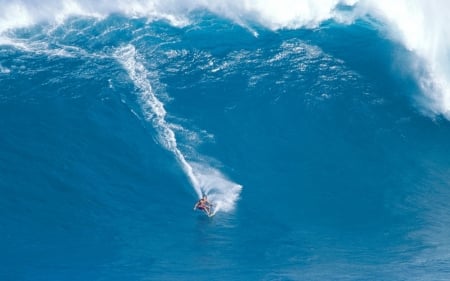 surfing the maui waves - ocean, maui, wave, surfing