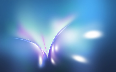 Meryll - 3d, abstract, blue