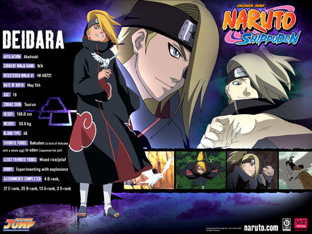 Deidara - 2, 3, 5, 6