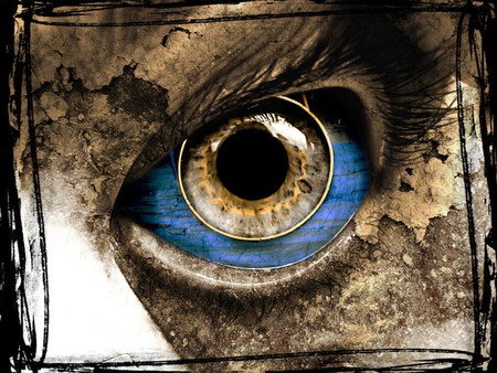 Eye of the Devil - abstract, fantasy, devil, eye, 3d, gothic, art, fair