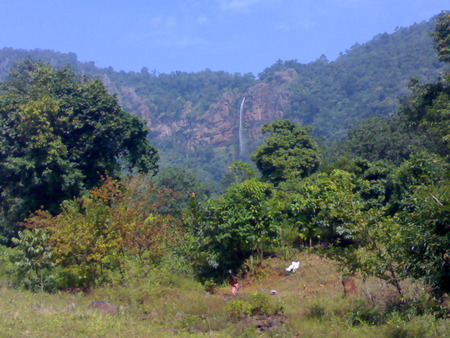 mountain - nature, mountain, waterfall, beautiful