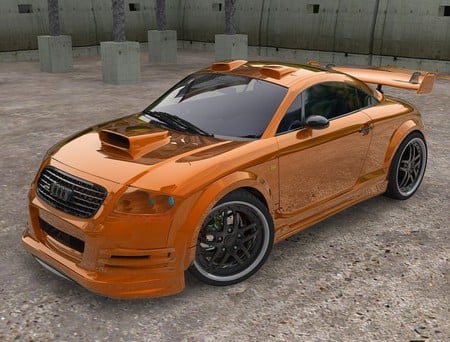 Audi TT - car, digiart, tuning, audi, tt