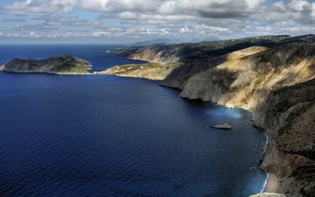 Coastline Corfu - corfu, coastline