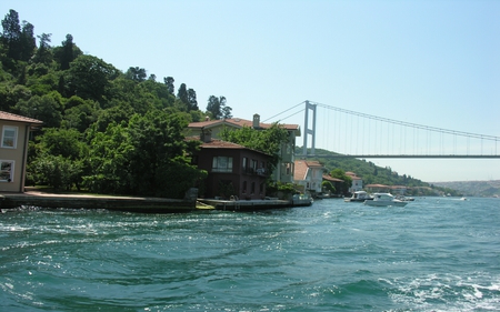 Traditional Bosphorus houses          istanbul,turkey - istanbul, turkey, traditional, houses, bosphorus