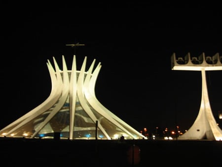 Cathedral of Brasilia - cathedral, brasilia, brazil