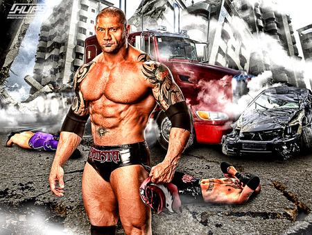 batista hate mysterio - sports, wrestling, wwe