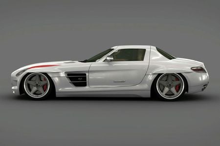 Mercedes SLS Panamericana by Gullwing America 3D  - gullwing, mercedes, car, mb, tuning