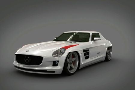 Mercedes SLS Panamericana by Gullwing America 3D  - gullwing, car, mb, tuning, mercedes