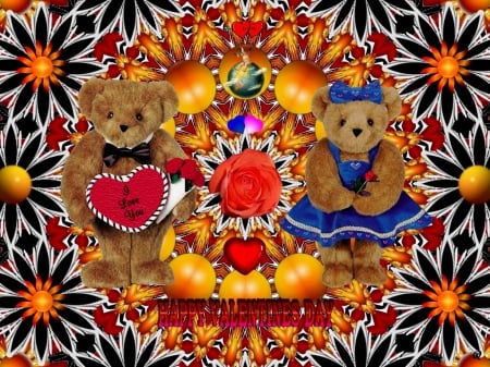 A Valentine for Everyone - eye candy, collage, 3d, fractal, abstract