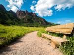 path to the mountains