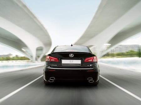 lexus is f - road, lexus, sedan, car