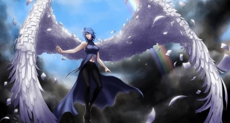 Naruto Angel - wings, naruto, fantasy, angel