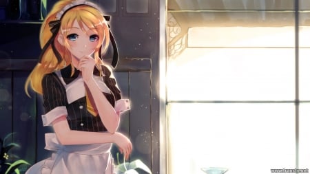 Ayase Eri - Girl, Love Live, Ayase Eri, Maid outfit, Anime