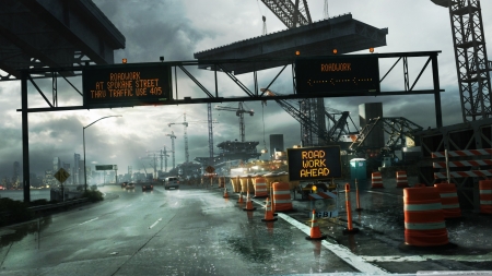 Need For Speed - Undercover - toll booth, racing, EA Black Box, Electronic Arts, Street, orts, Undercover, high way, open world, car, Need For Speed