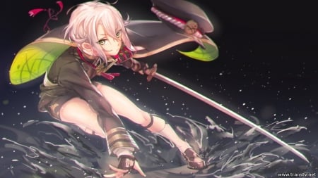 Touken Ranbu - sword, owari no seraph, anime, girl, touken ranbu