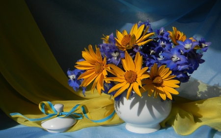 Still Life - flower, still life, amazing, blue