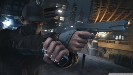 Watch Dogs I - stealth, Ubisoft, Watch Dogs, open world, video game