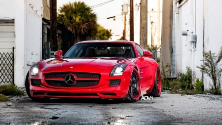 Mercedes Benz - Car, Mercedes Benz, Custom, Street, Automotive, German