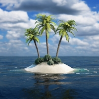 Tiny island