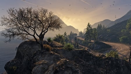 Grand Theft Auto V - open world, gta, video game, gta v, rockstar games, gta 5, grand theft auto v