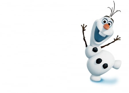 Frozen (2013) - snowman, movie, funny, fantasy, white, olaf, disney, frozen, cute, happy