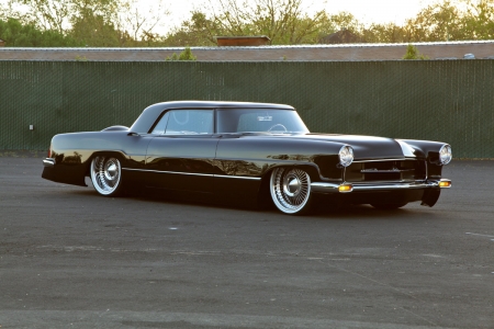 â€™56 Lincoln Mark II - 1956, classic, slammed, custom