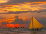 Sailboat at Sunset