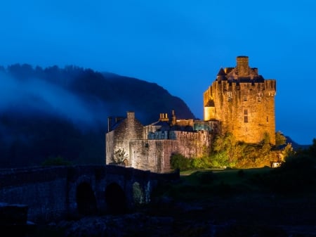 Eilean Donan Castle, Scotland - highlands, monument, building, old