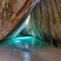 beautiful sea cave