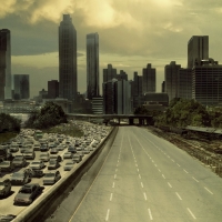 The walking dead city Atlanta