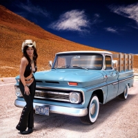 Cowgirls Luv Chevy's....