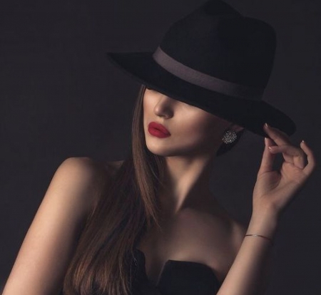 Beautiful - Woman, Beautiful, Lovely, Girl, Beauty, Model, Beaut, Sexy, Hat