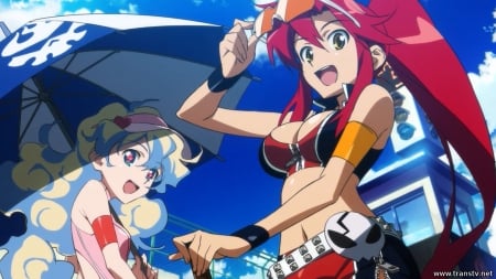 Tengen Toppa Gurren Lagann - tengen toppa gurren lagann, ttgl, teppelin nia, tengen toppa gurren lagan, gurren leggan, littner yoko, gurren lagann