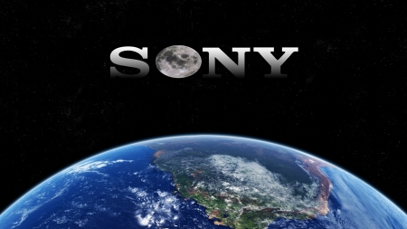 Sony Earth Moon - Moon, Sony, space, Earth