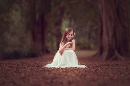 little  girl - princess, people, hair, belle, sightly, white, face, childhood, fair, little, bonny, adorable, wallpaper, child, set, butterfly, beautiful, pink, sweet, nice, beauty, photography, pretty, baby, tree, cute, kid, dainty, girl, lovely, pure, comely, desktopnexus, smile, blonde