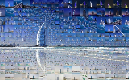 Dubai - abstract, water, blue, sea, travel, city, white, dubai, texture