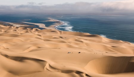 Amazing Nature - ocean, desert, sand, sea