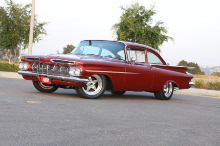 1959-Chevrolet-Biscayne - 1959, bowtie, classic, gm