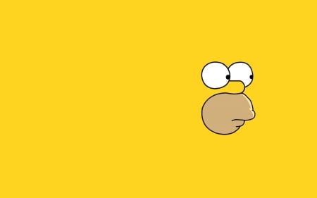 homer simpson - face, homer, simpson, eyes