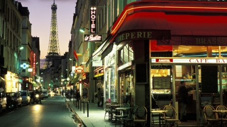 Paris street - Street, France, Paris, City