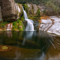 Los Juegol del Agua Waterfall, Spain