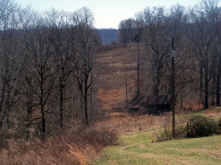 Journey Down Hill... - hill, nature, rurual, tennessee