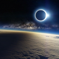 Solar Eclipse in 2014 over Antarctica