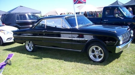 Ford Falcon - classic, ford, black, muscle