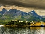 island bay town in norway