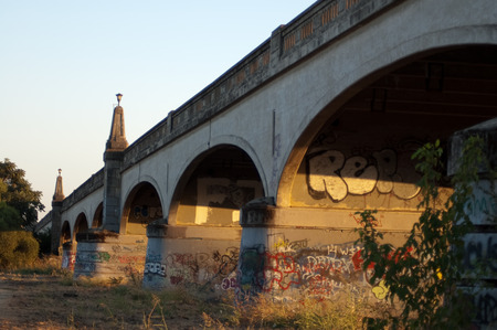 7th Street Bridge - urban, california, modesto, graffiti, structure, bridge