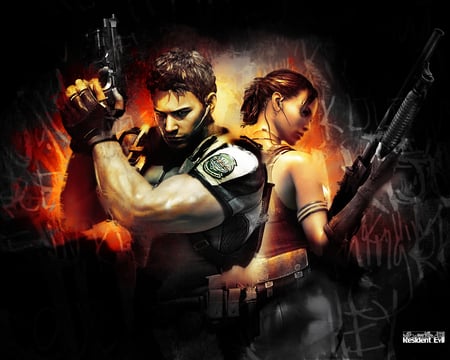 resident evil - xbox360, cool, residenevil5