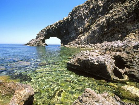 Arco del Elefante Pantelleria, Italy