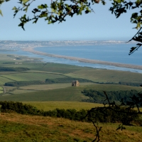 Abbotsbury to St Catherines Dorset England