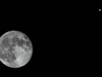 Moon and Jupiter